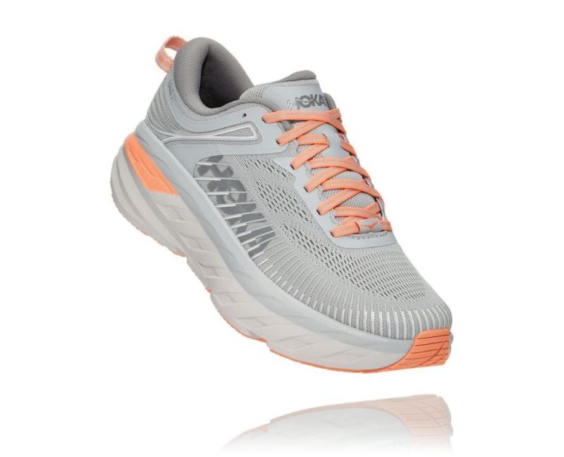 HOKA | WOMEN'S BONDI 7 HARBOR MIST / SHARKSKIN