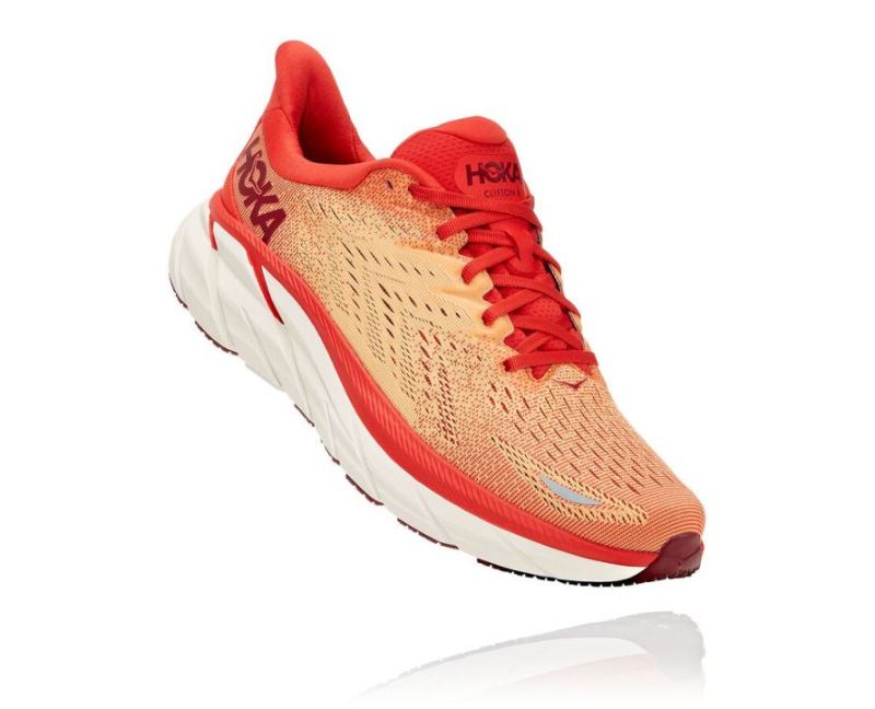 HOKA | MEN'S CLIFTON 8 FIESTA / BLAZING ORANGE