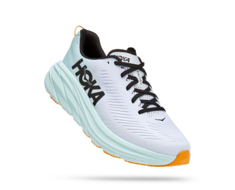 HOKA | MEN'S RINCON 3 WHITE / BLUE GLASS