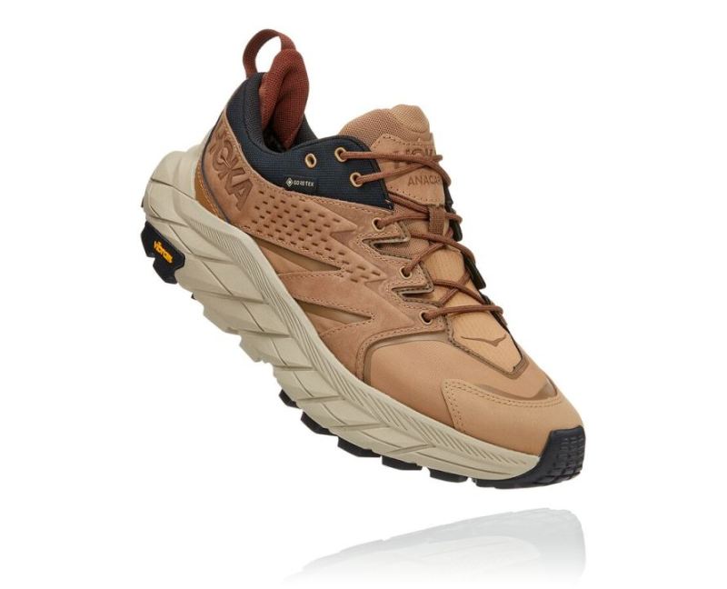 HOKA | MEN'S ANACAPA LOW GORE-TEX TIGERS EYE / BLACK