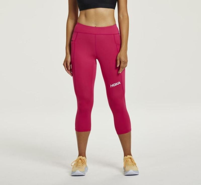 Hoka | Women's Performance Capri Tight Jazzy