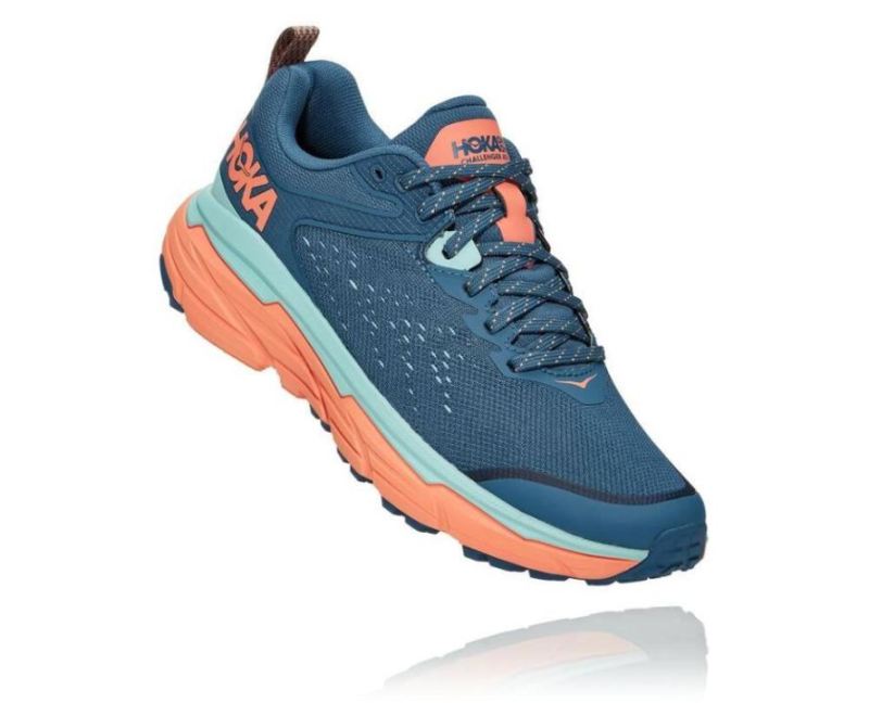 Hoka | Men's Challenger ATR 6 Real Teal / Cantaloupe